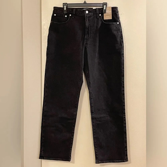 MADEWELL The Curvy 90s Straight Jean in Belmere Wash - Picture 6 of 11